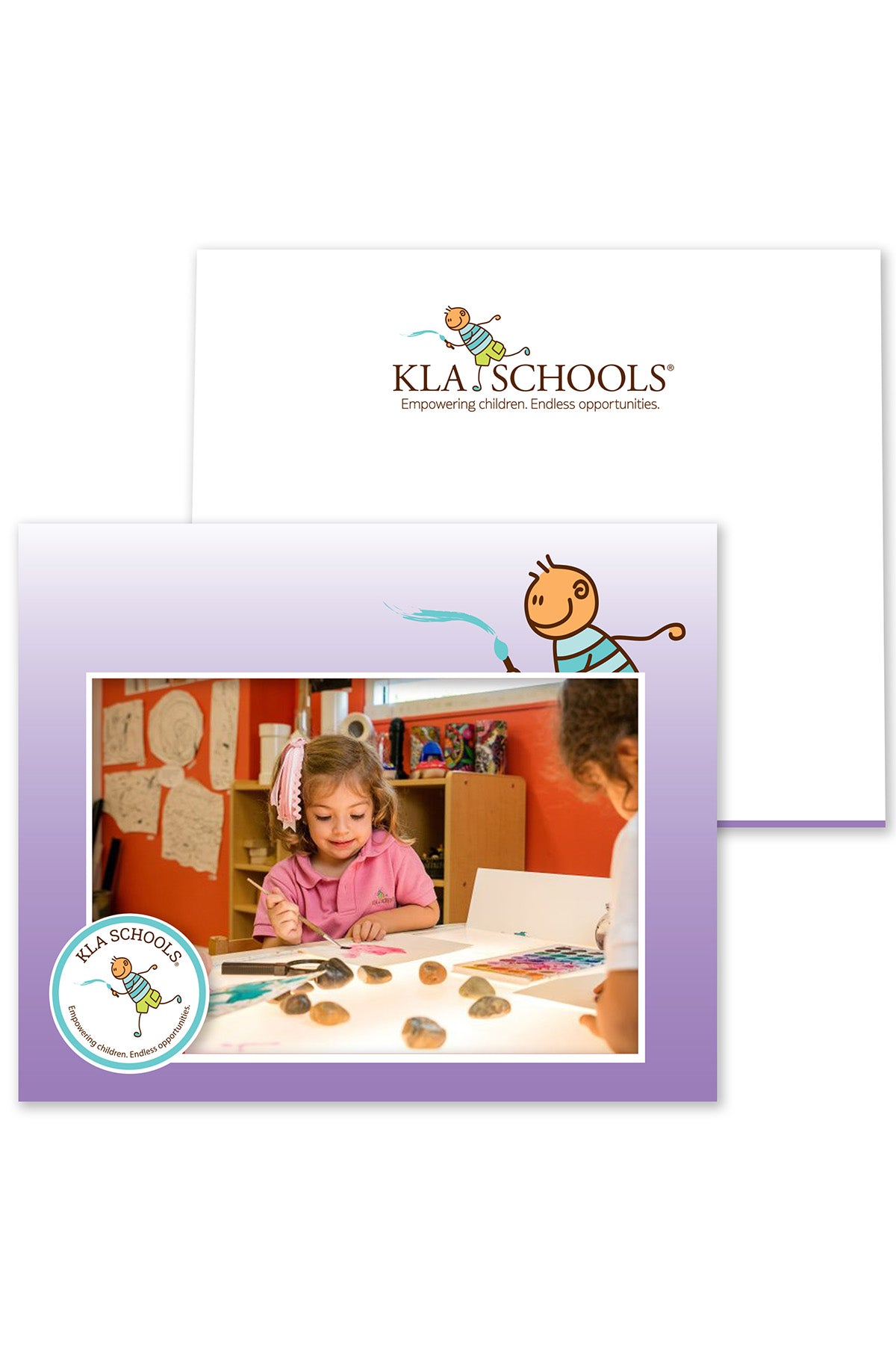 KLA Paper Picture Frames, Pack of 12