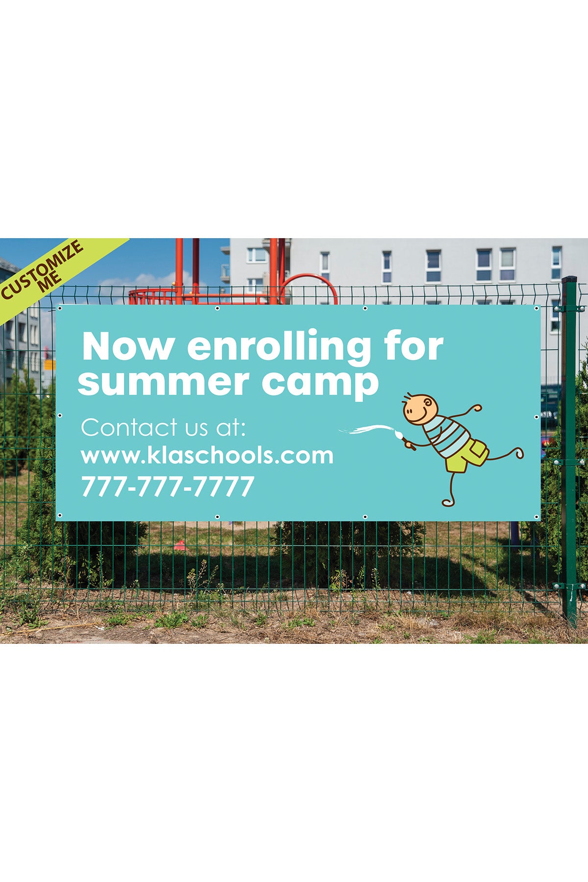 KLA Schools Summer Camp Outdoor Banner *Custom* 3'x5'