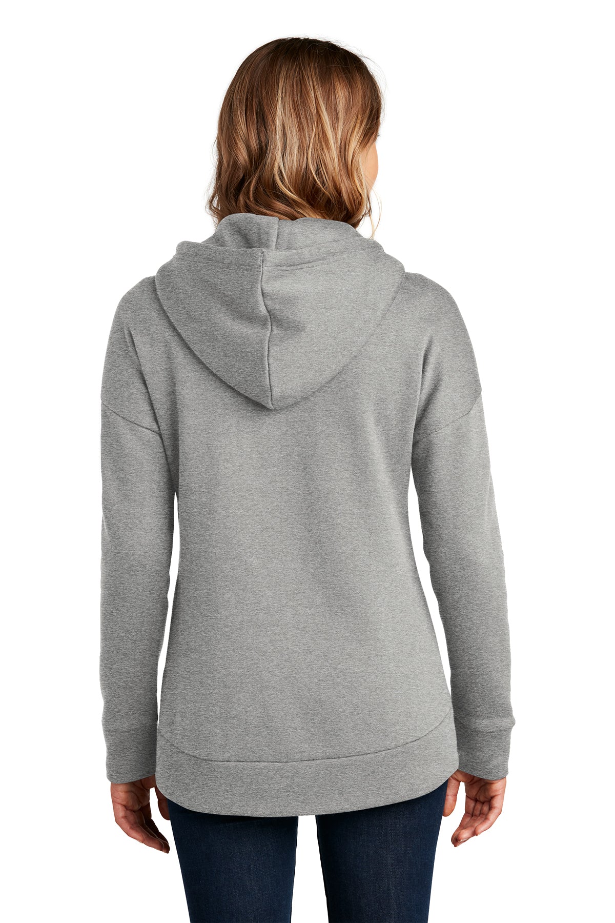Women's District®Perfect Weight® Fleece Drop Shoulder Full-Zip Hoodie