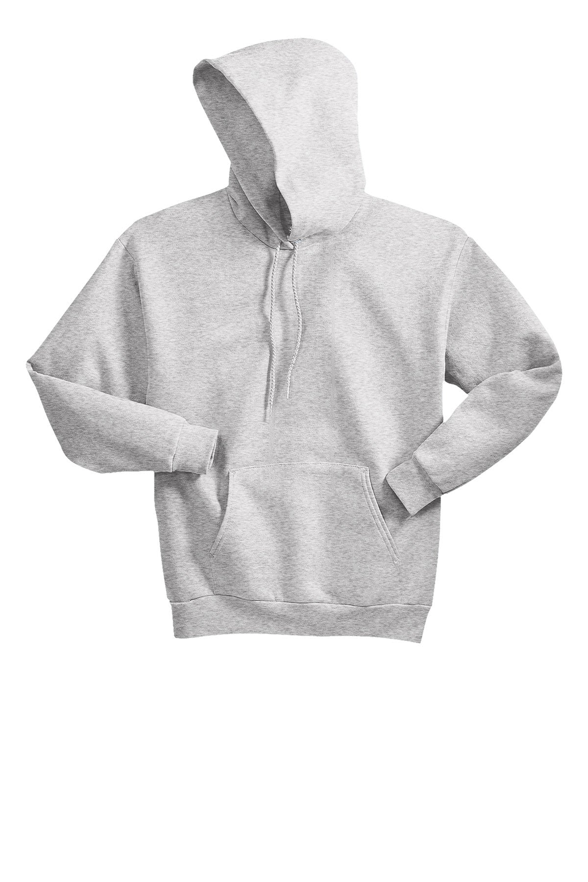 Ash Heather Pullover Logo Hooded Sweatshirt - Unisex Sizing