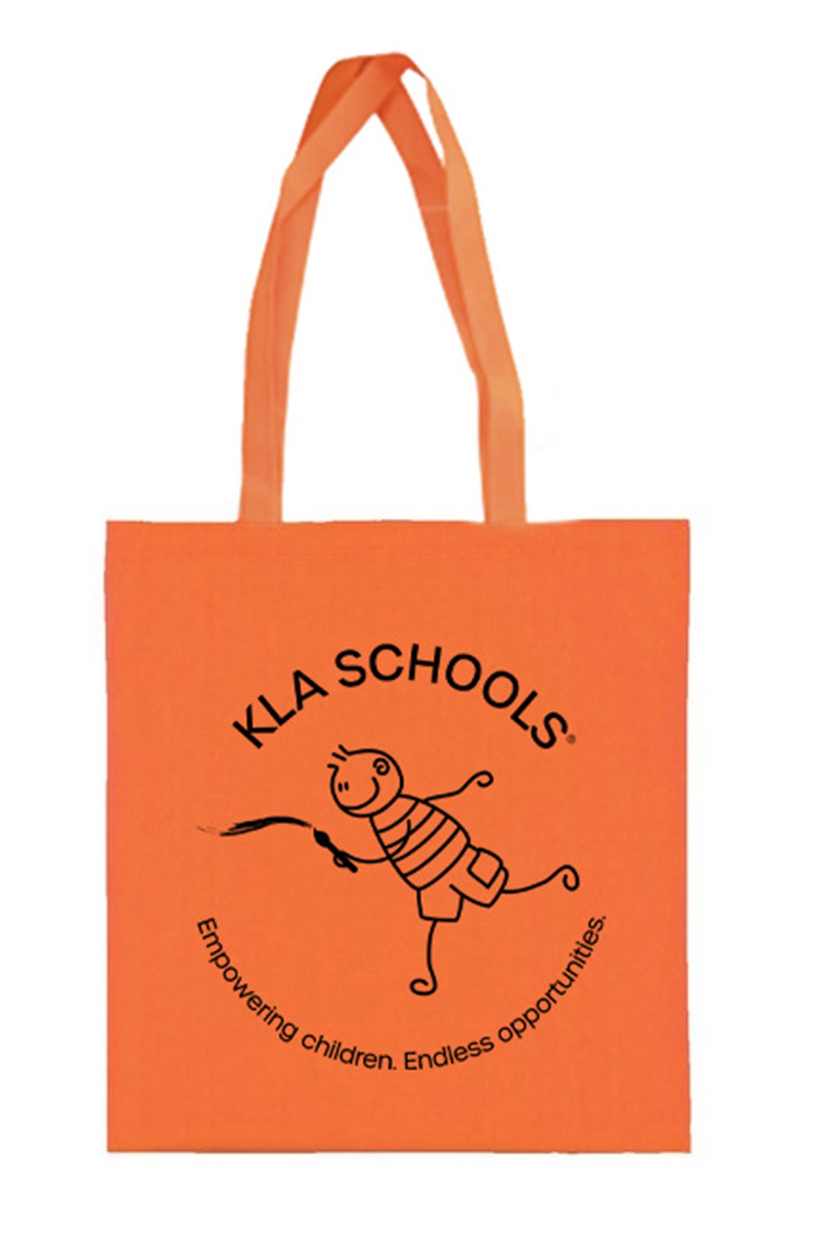 Orange Non-Woven Tote