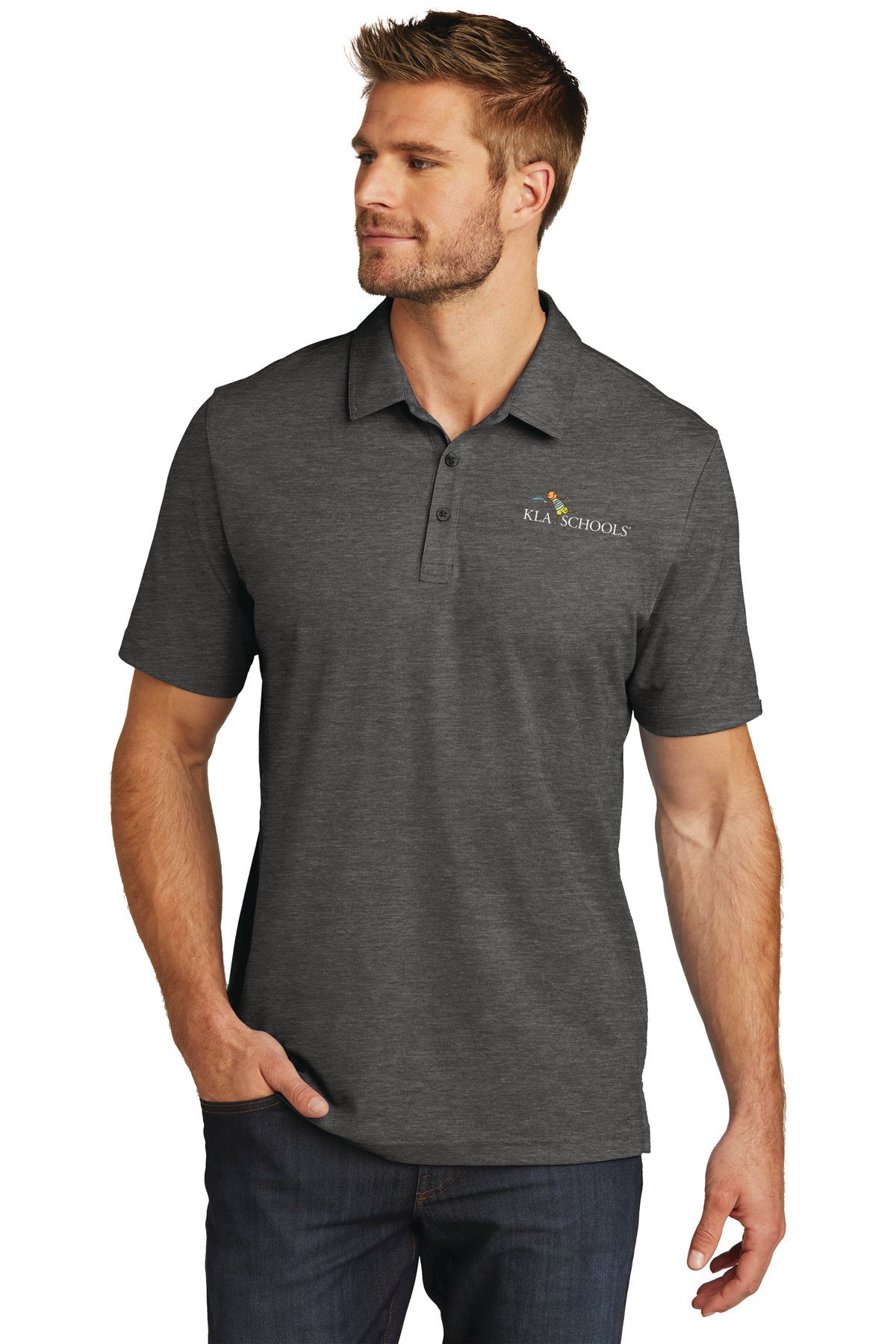 Men's TravisMathew Oceanside Heather Polo